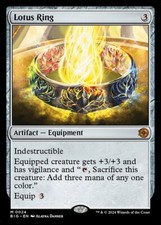 MTG LOTUS RING 24 EXC - ANELLO