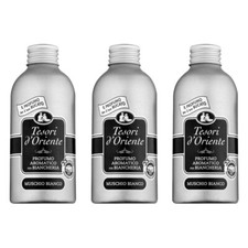 3pz TESORI D'ORIENTE Muschio bianco Profumo Aromatico Biancheria bucato 250ml