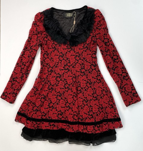 Lzx gothic red - red, dress