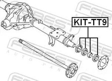 Cuscinetto semiasse KIT-TT9