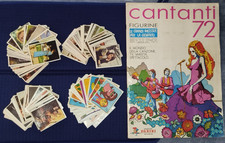 CANTANTI 72 PANINI SCEGLI figurina album 1972 CHOOSE THE STICKER CARD USED Song