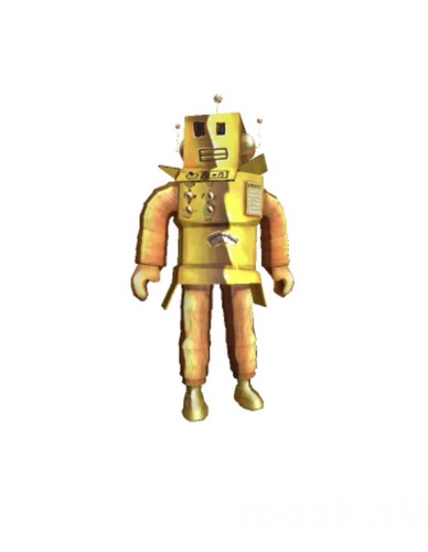 Roblox golden robot - |,