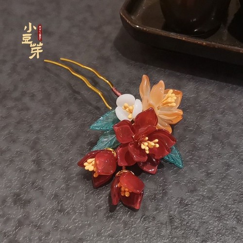 Forcina vetro hanfu fiore - vetro,