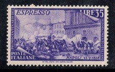 Italia 1948 Sass. E32 Nuovo ** 100% Espressi 35 l, Risorgimento