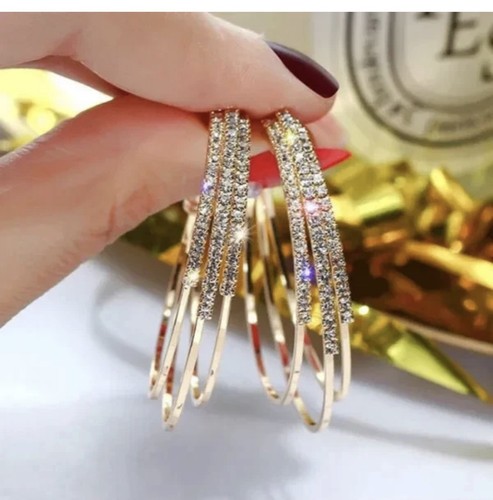 Orecchini oro placcato - 18,