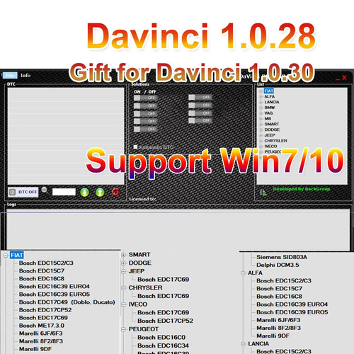 Davinci software - davinci, software，
