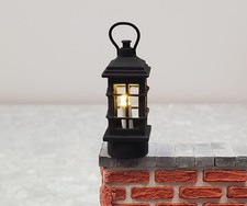 Dollhouse Black Lantern Lamp