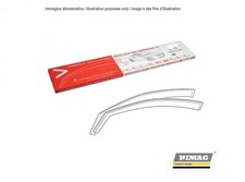 Coppia Deflettori Aria Colore Fume' Fiat Punto 188 5 Porte dal 1999 in poi