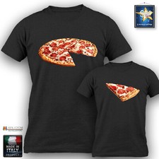 T-shirt maglietta body papa'pizza bimbo party festa del papa' regalo Idea Regalo