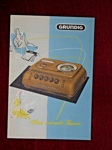 Grundig stenorette depliant - grundig,