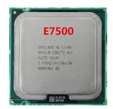 Processore CPU Intel Core 2 Duo E7500 E8300 E8400 E8500 E8600 socket LGA 775 PC