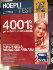 HOEPLI TEST 4001 QUIZ scienze Della Formazione Primaria 