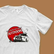 T-SHIRT MAGLIA AUTO VINTAGE SUZUKI VITARA "DISCOVER THE GREAT OUTDOORS " S-XL