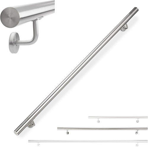 Corrimano acciaio inox - acciaio, 304