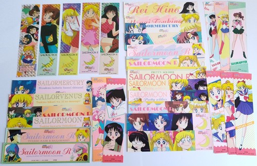 Sailor moon bookmarks - moon,