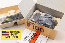 No Sticky [Top MINT in SCATOLA con cinturino] Nikon F100 reflex pellicola 35 mm corpo fotocamera GIAPPONE