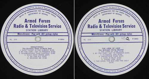 1960 afrts midnight string - afrts,