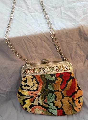 Borsa tappeto vintage anni - , 70