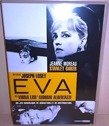 Eva dvd jeanne moreau - eva,
