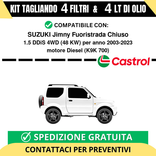 Tagliando per suzuki jimny - per,