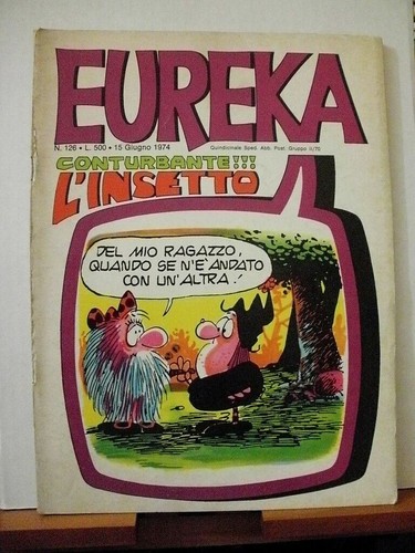 Rivista fumetti eureka 126 - rivista,