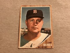 1962 Topps Baseball Chet