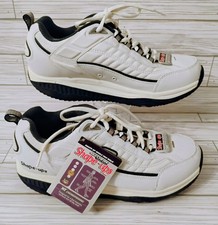 Scarpe Skechers Shape-Ups XT uomo taglia 10 bianco/marino passeggio fitness 52000 nuove