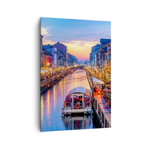 Quadro tela 70x100cm canale - 70x100cm,