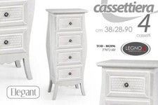 Cassettiera cassetti shabby - cassettiera,
