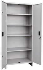 ARMADIO CON RIPIANI IN LAMIERA