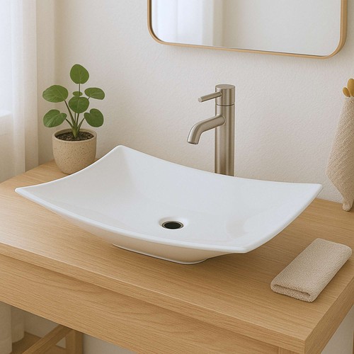 Lavabo appoggio ceramica - lavabo,