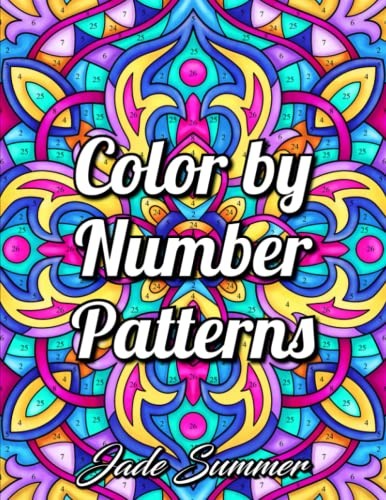 Color number patterns - number, patterns: