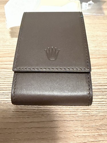 Authentic rolex leather travel - authentic,
