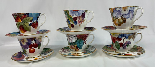 Set tazze piattini - e,
