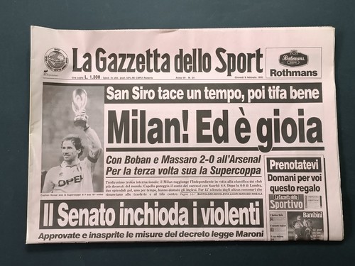 Rivista gazzetta dello - rivista, la