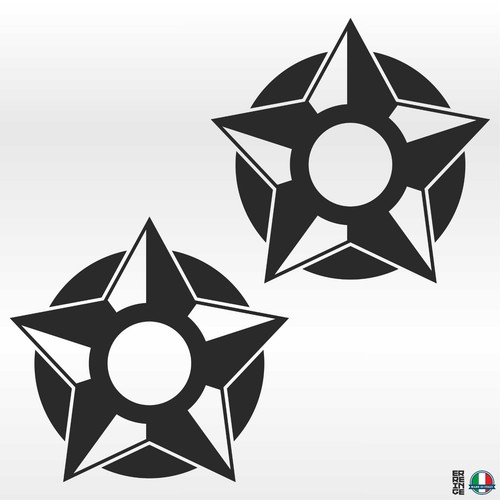 Sticker adesivi stella - ,