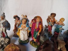 15 pastori in carta pesta antichi