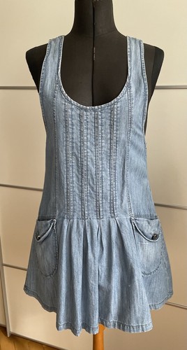 Abito jeans gonna spalline - abito, 36