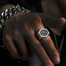MENDEL Anello Uomo Cabala