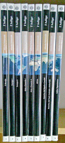 Atlante universale 9 volumi - -,