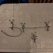 set porta asciugamani bagno In Ferro Battuto 