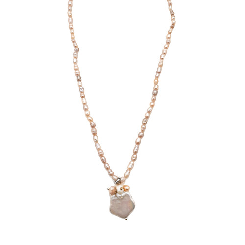 Girocollo con perle barocche - girocollo,