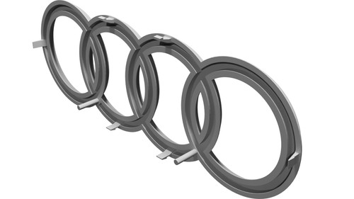 Anello emblema anteriore - anello,