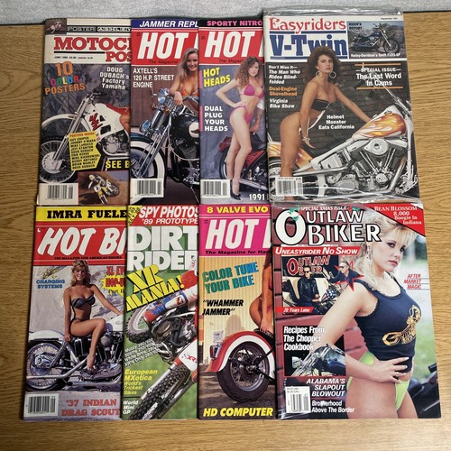 Hot bike magazine lot 8 - magazine, of