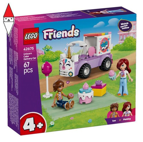 Costruzione lego auto unicorno - costruzione,