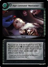 High Command "Motivation" - Reflections 2.0 - Star Trek CCG 2E