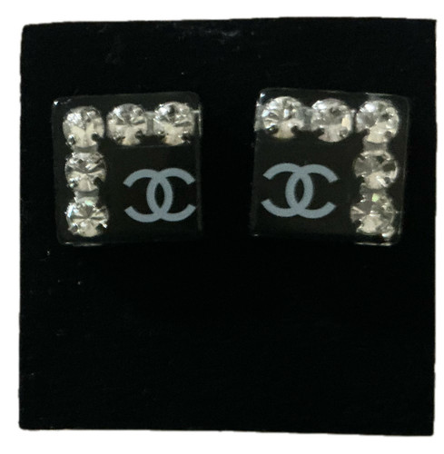 Chanel crystal and resin - resin, clip