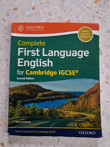 First language english for
