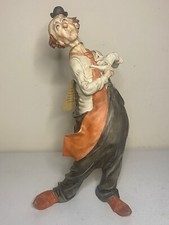Capodimonte Triste Clown che