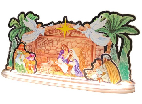 Nativita presepe con capanna - presepe,